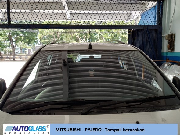 Autoglass Ganti kaca mobil Mistubishi Pajero 2 - Mitsubishi Pajero - Ganti kaca mobil depan