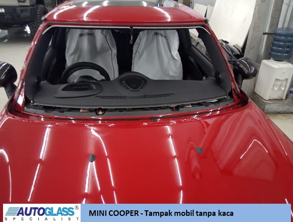 Autoglass Ganti kaca mobil Mini Cooper 3 - Mini Cooper - Ganti kaca mobil depan
