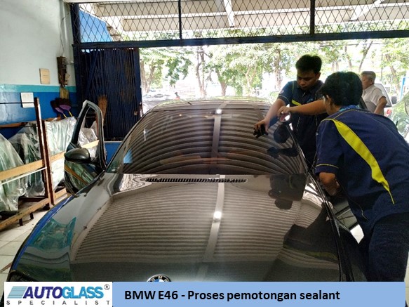 Autoglass Ganti kaca mobil BMW E46 3 - BMW E46 - Ganti kaca mobil depan